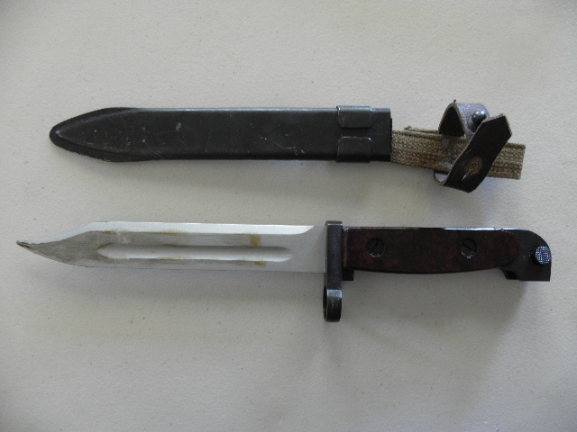 RARE North Korean Type 68 AK 47 Bayonet-image