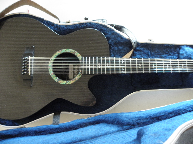 Rainsong Black Ice WS3000 12 string guitar-image